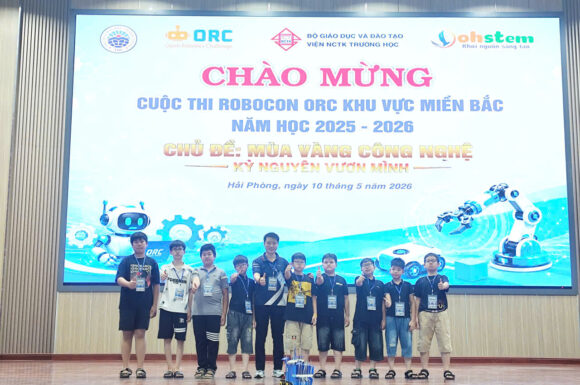 Tổng kết cuộc thi Robotics ORC miền Bắc 2026: Khi các kỹ sư nhí làm chủ cuộc chơi